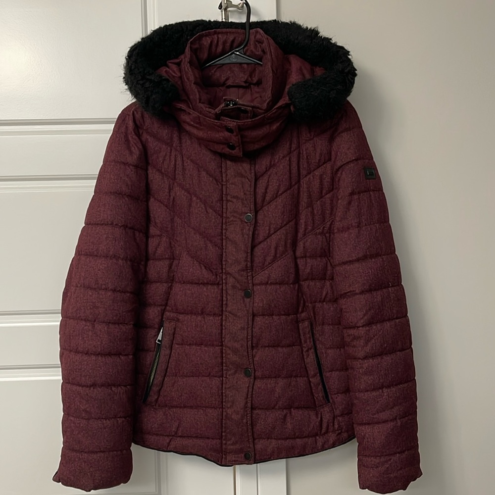 ‼️FINAL SALE‼️DF defacto Size XL Juniors Winter Short Jacket in Black and Purple